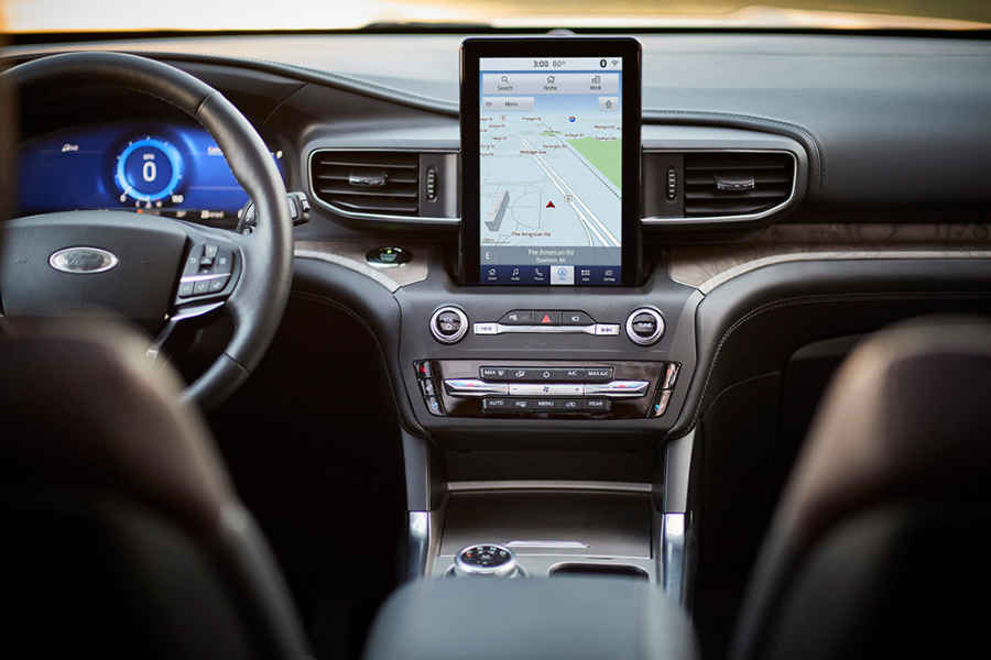  Ford car interior