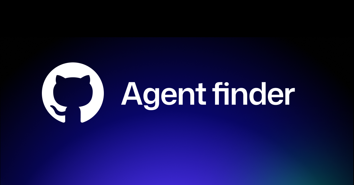 Agent Finder · GitHub