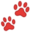 https://github.githubassets.com/images/icons/emoji/unicode/1f43e.png emoji format png transparent