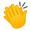 https://github.githubassets.com/images/icons/emoji/unicode/1f44f.png emoji format png transparent