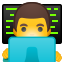 https://github.githubassets.com/images/icons/emoji/unicode/1f468-1f4bb.png emoji format png transparent