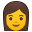 https://github.githubassets.com/images/icons/emoji/unicode/1f469.png emoji format png transparent