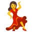 emoji people:dancer