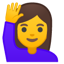 https://github.githubassets.com/images/icons/emoji/unicode/1f64b.png emoji format png transparent