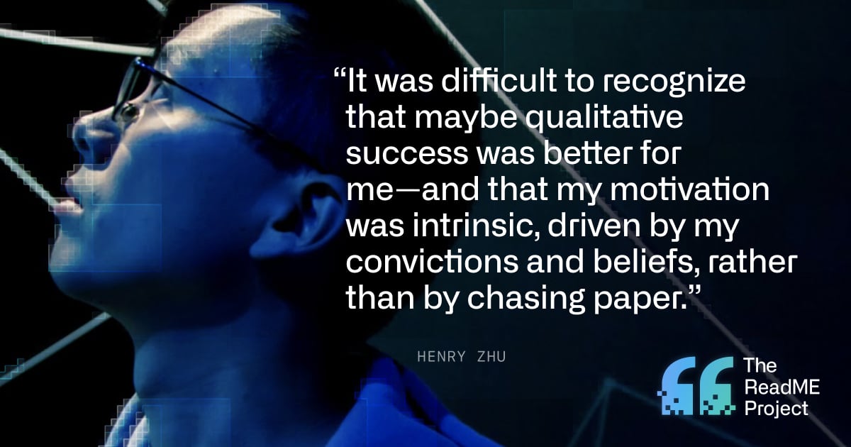Henry Zhu · The ReadME Project thumbnail